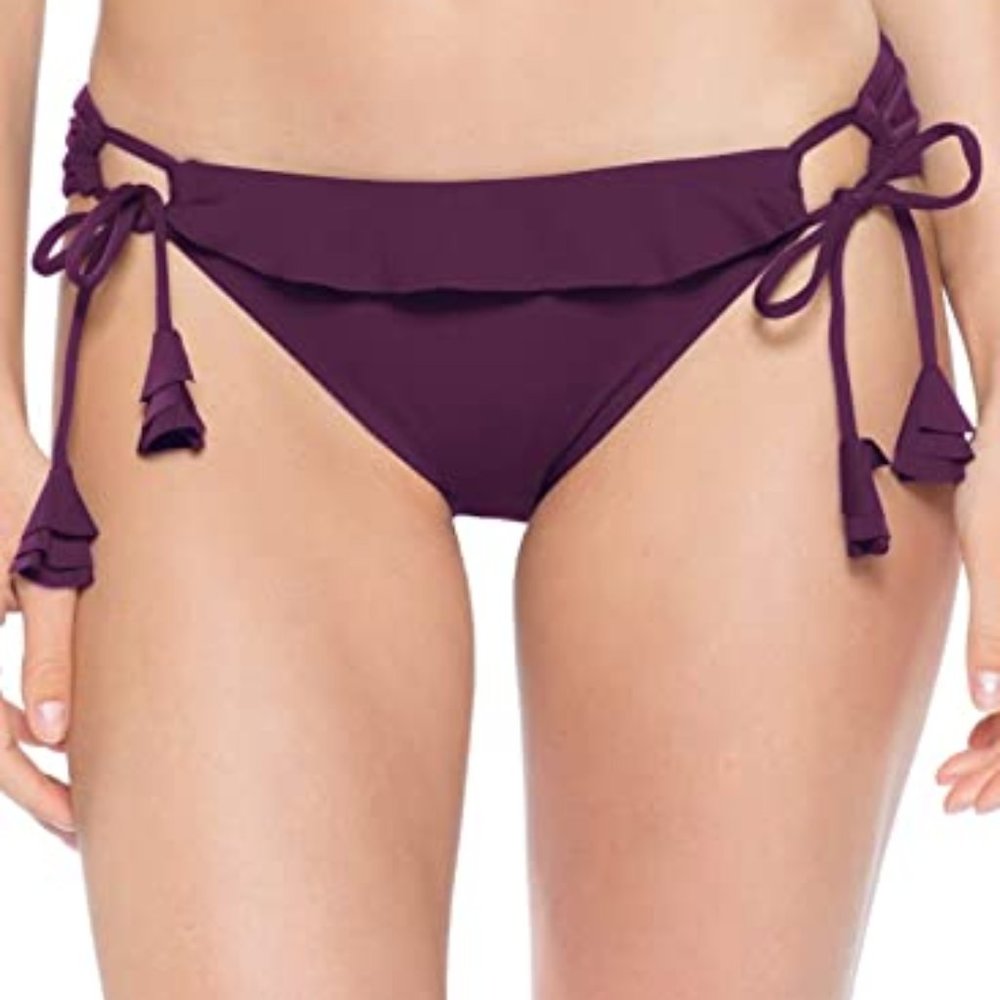 Socialite Loop Tie Side Hipster Bikini Bottom XS